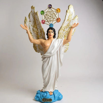 Metatron Arcangel Resina Nacional 34 Cm.