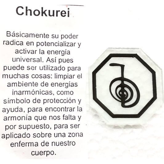 Chokurei Símbolo Ritualizado Y Serénado Amuleto