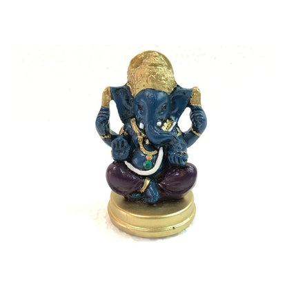 Ganesh 8.5 Cm National Resin Hand Painted