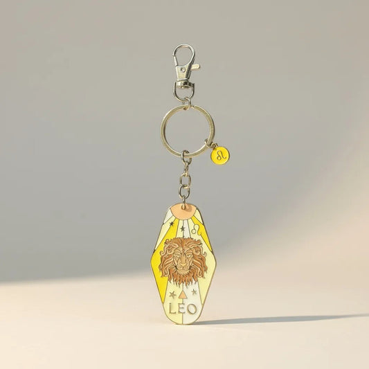 Llavero Zodiacal Hereje Diseño Astrológico Original Leo