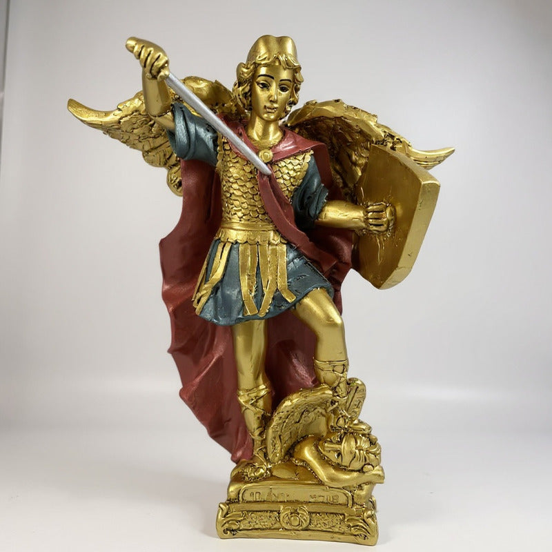 Esculturas De Resina Arcángeles De 24cm De Altura