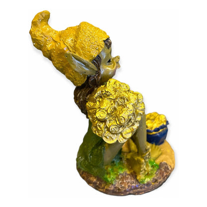 Elf Horn of Plenty Backpack 11.5x8x8cm Sculpture.