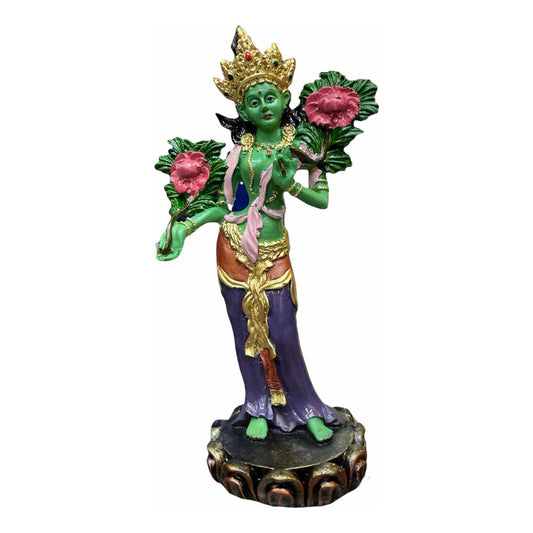 Green Tara Goddess of Health and Compassion 20 cm Tall