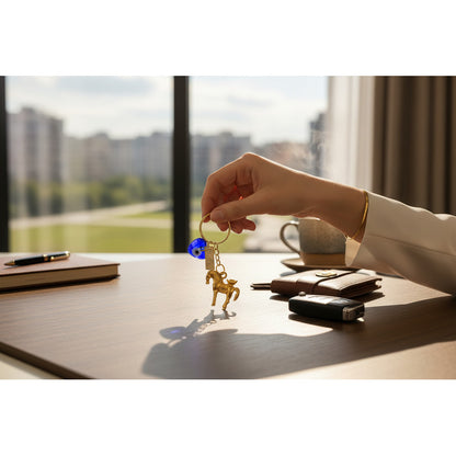 Caballo Llavero Del Año Chino