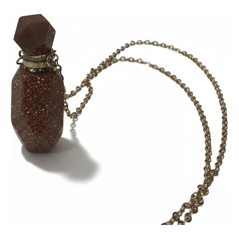 Cuarzo Amatista Rosa Blanco Varios Modelos Perfumero 4 Cm