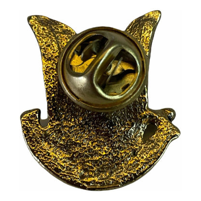 Guardian Angel Gold Plated Lacquer Coated Pin