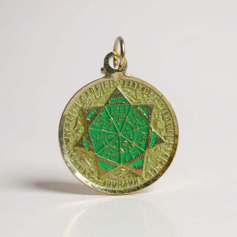 Sello Seite Arcangeles Metatron Dije Metal Encapsulado 25mm by HEREJE