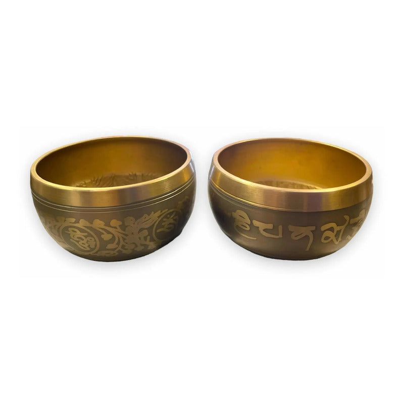 Cuenco Tibetano 105mm Diámetro 7 Metales Importado Meditacio by HEREJE