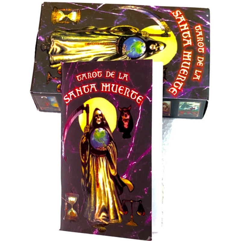 Tarot De La Santa Muerte + Bolsa + Instructivo 12.5cm