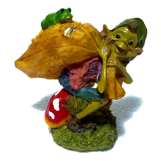 Elf of Abundance in Hand-Painted Handmade Resin.