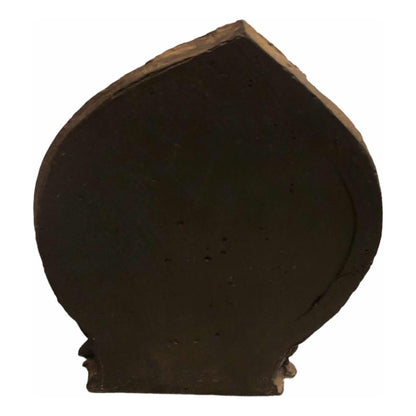 Buddha With Circle 12 Cm Resin Figure