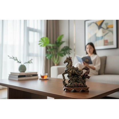 Caballo Del Año Chino 12.5x11x4cm