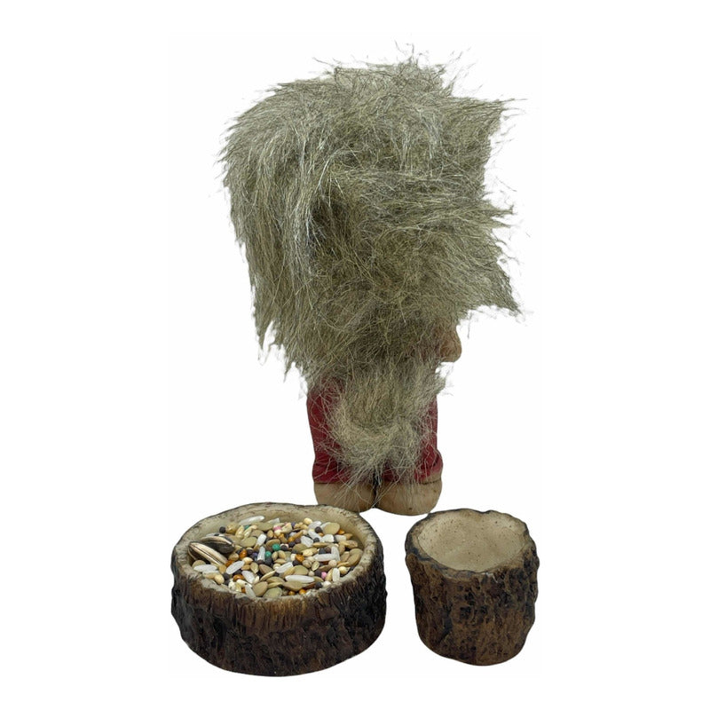 Troll Calls Customers + Feeder 11cm Resin Figure