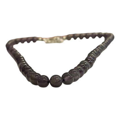 Amatista Collar De Piedra Natural