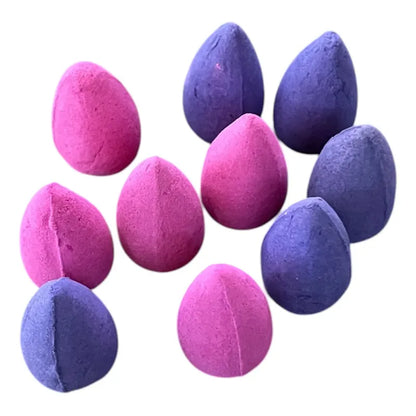 10 Conos De Incienso Para Cascada De Reflujo Rosas/lavanda by HEREJE