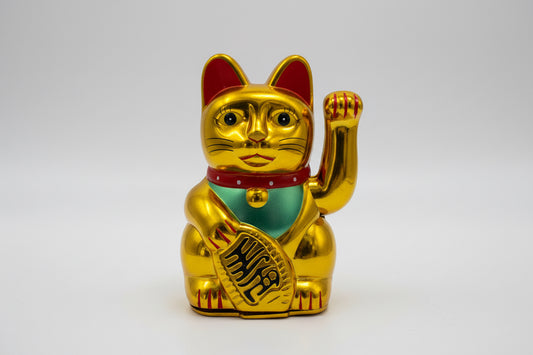 Gato Chino 17 Cm De Alto Maneki-neko