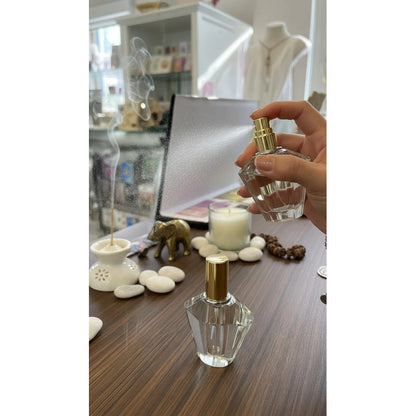 Perfumero De Cristal 10 Ml Prisma by HEREJE