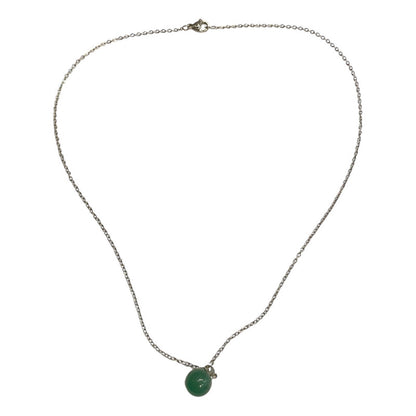 Cuarzo En Esfera Dije Con Cadena