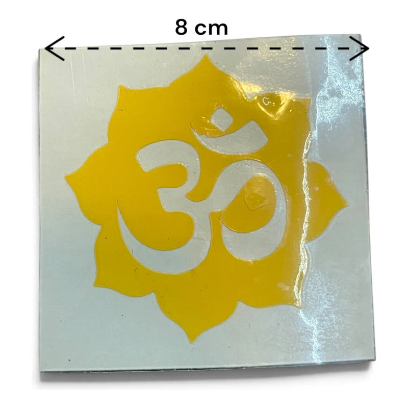 Estampa Om Hereje Amarillo Mini Recorte