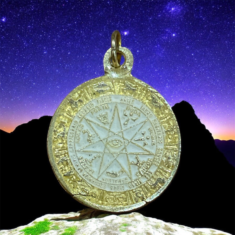 Dije Charm Hereje Estrella Zodiacal Brillante 25mm