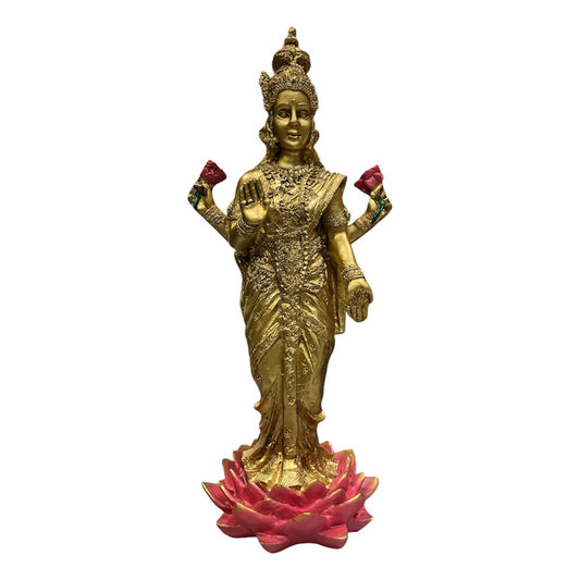 Lakshmi Goddess of Fortune Handmade Resin Ritualized.