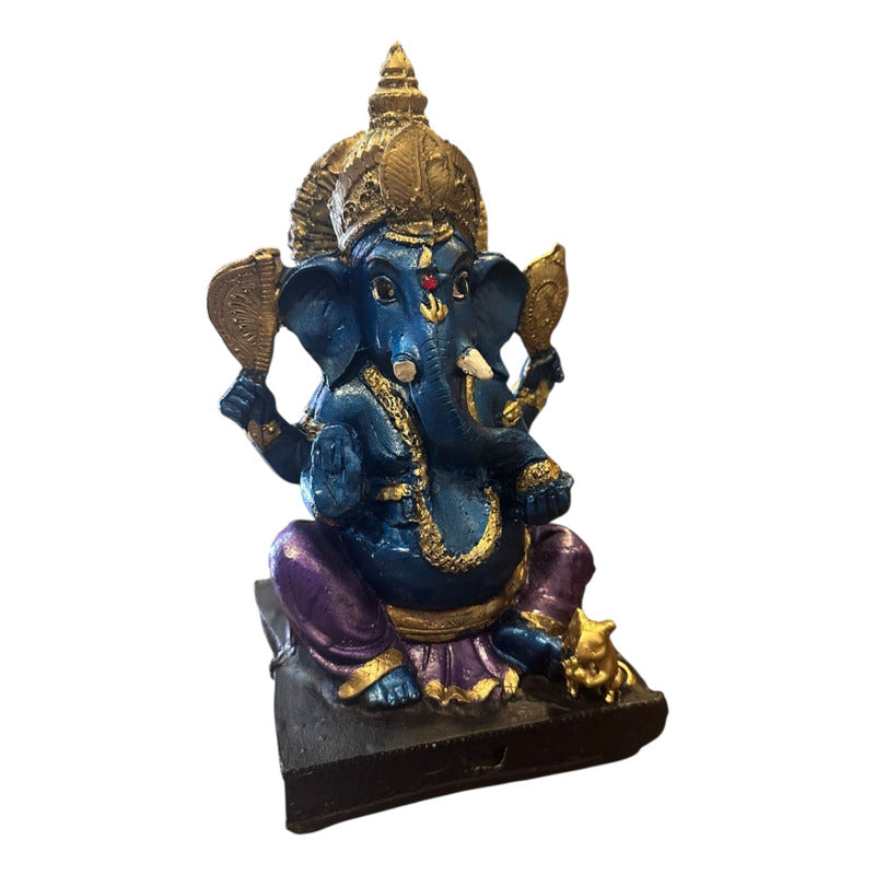 Ganesh Figura De Resina 24cm De Alto.