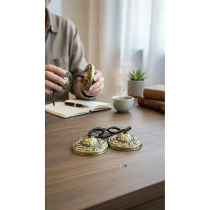 Cymbalo Tibetano Cuenco 7 Metales Indu 7 Cm