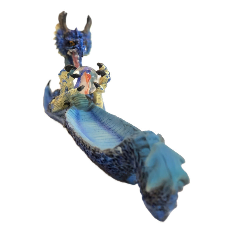 Dragón Pebeteros Porta Incienso Resina Figura Varios Colores