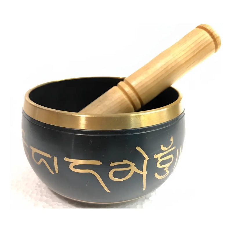 Cuenco Tibetano 105mm Diámetro 7 Metales Importado Meditacio by HEREJE
