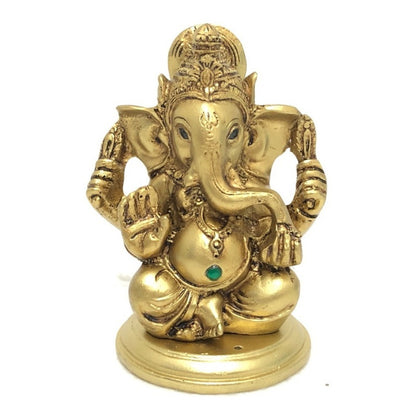 Ganesh 8.5 Cm National Resin Hand Painted