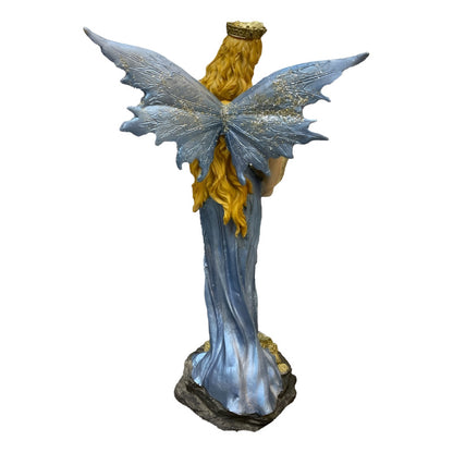 Abundia Statue With Wings 28 Cm Resin.