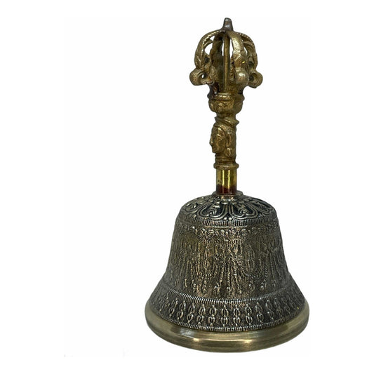 Tibetan Bell Healing Bowl 7 Metals 14 cm High
