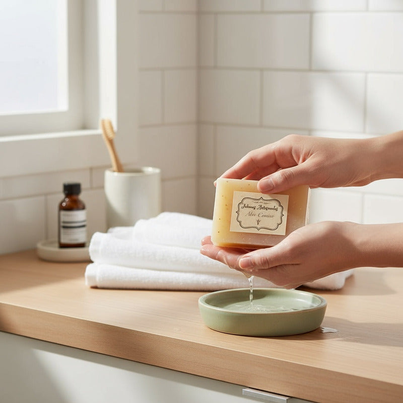 Jabon Artesanal 100 Gramos Aromas A Elegir 5x7x2cm