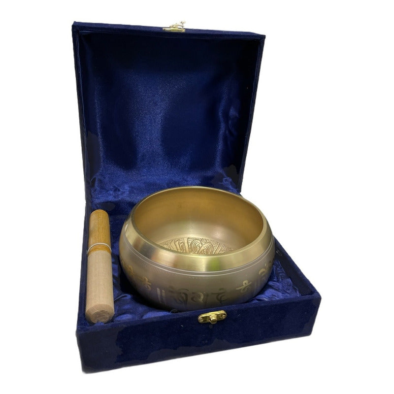 Cuenco Tibetano 18cm De Diámetro 7 Metales Importado Indu