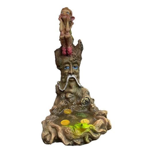 Porta Inciensos En Forma De Arbol Artesanales Arbol Charco 21 Cm Altura Arbol Charco by HEREJE