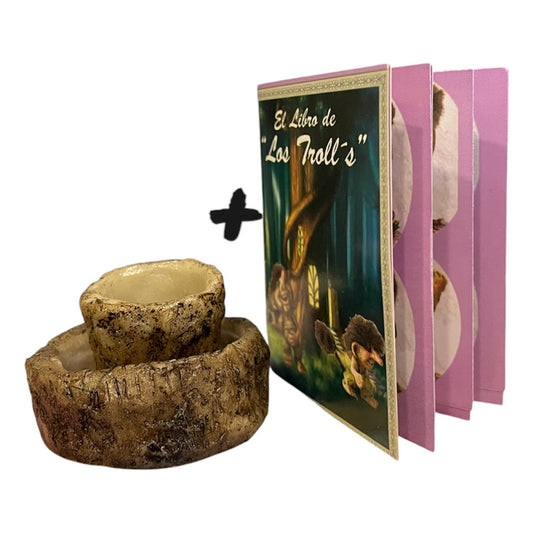 Troll Futter- und Wasserspender + Samen
