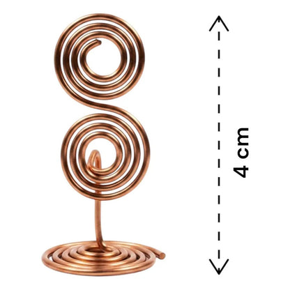 Anulador De Cobre Disipador De Radiación 4 Cm Dual Con Base by HEREJE