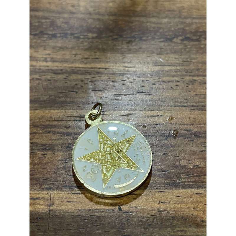 Dije Charm Hereje Estrella Zodiacal Brillante 30mm