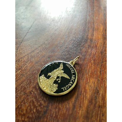 San Miguel Medalla Dorada Y Encapsulada 30mm Varios Colores