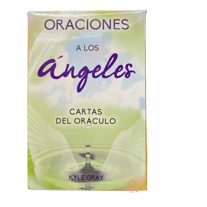 Oraciones A Los Angeles Oráculo + Instructivo 13 Cm Alto