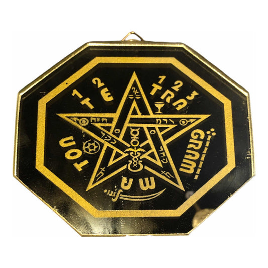 Tetragrammaton 12cm Engraved Mirror