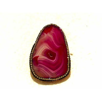 Pop Socket Ágata Rosa Para El Amor Piedra Cuarzo