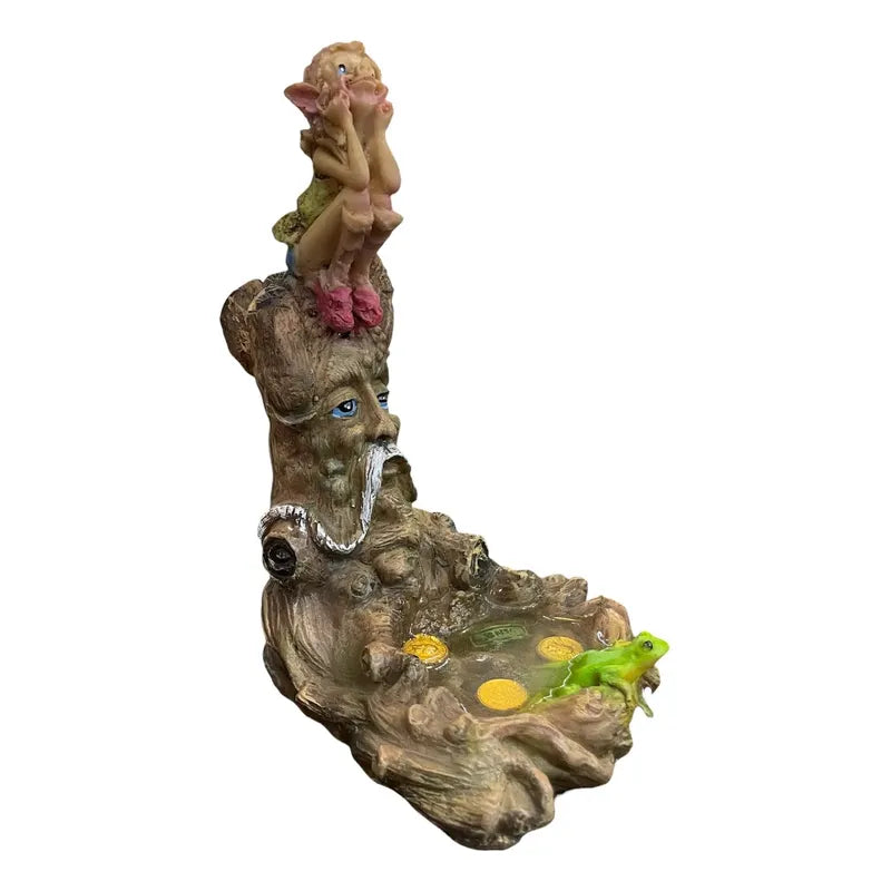 Porta Inciensos En Forma De Arbol Artesanales Arbol Charco 21 Cm Altura Arbol Charco by HEREJE