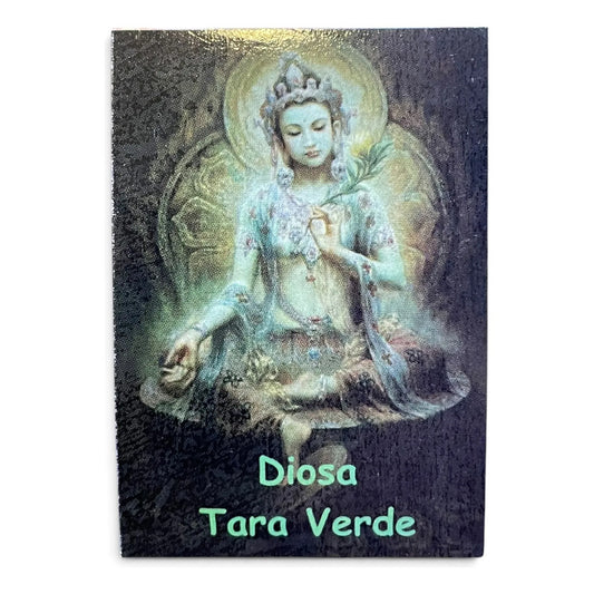 Estampas Religiosas Tara Verde 2 Deidades by HEREJE