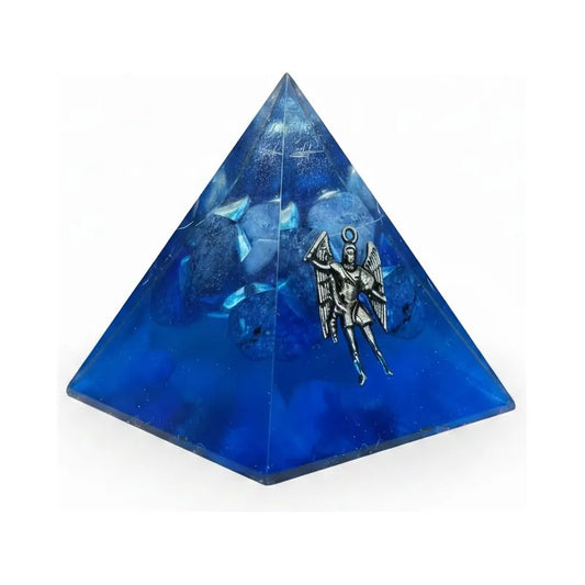 Piramide Angel En Tamaños 5 Cm, 7 Cm Y 9 Cm A Elegir Azul 5cm by HEREJE