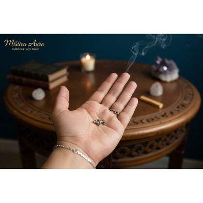 Buey Del Año Chino Amuleto En Miniatura 0.5cm De Alto Dorado