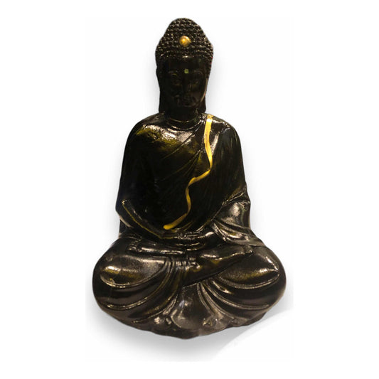 Large Black Buddha 27 cm