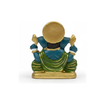 Ganesh Figura De Resina De 8 Cm De Atura Azul by HEREJE