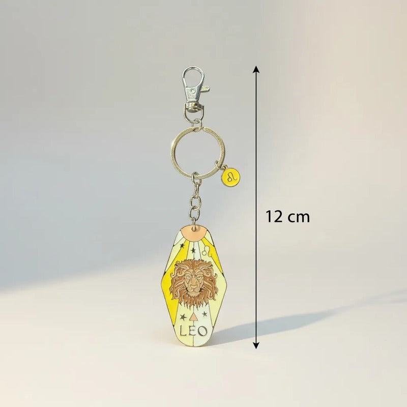Llavero Zodiacal Hereje Diseño Astrológico Original Leo