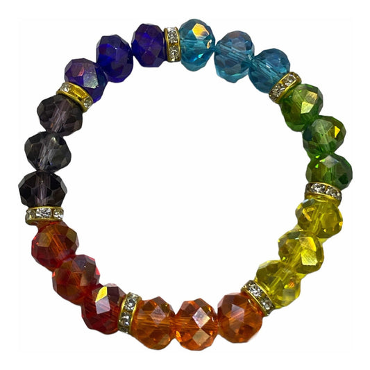 7 Chakra Crystal Bracelet
